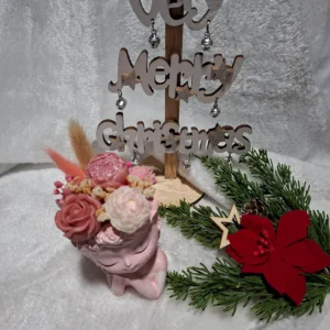 Jarrón Niña Floral