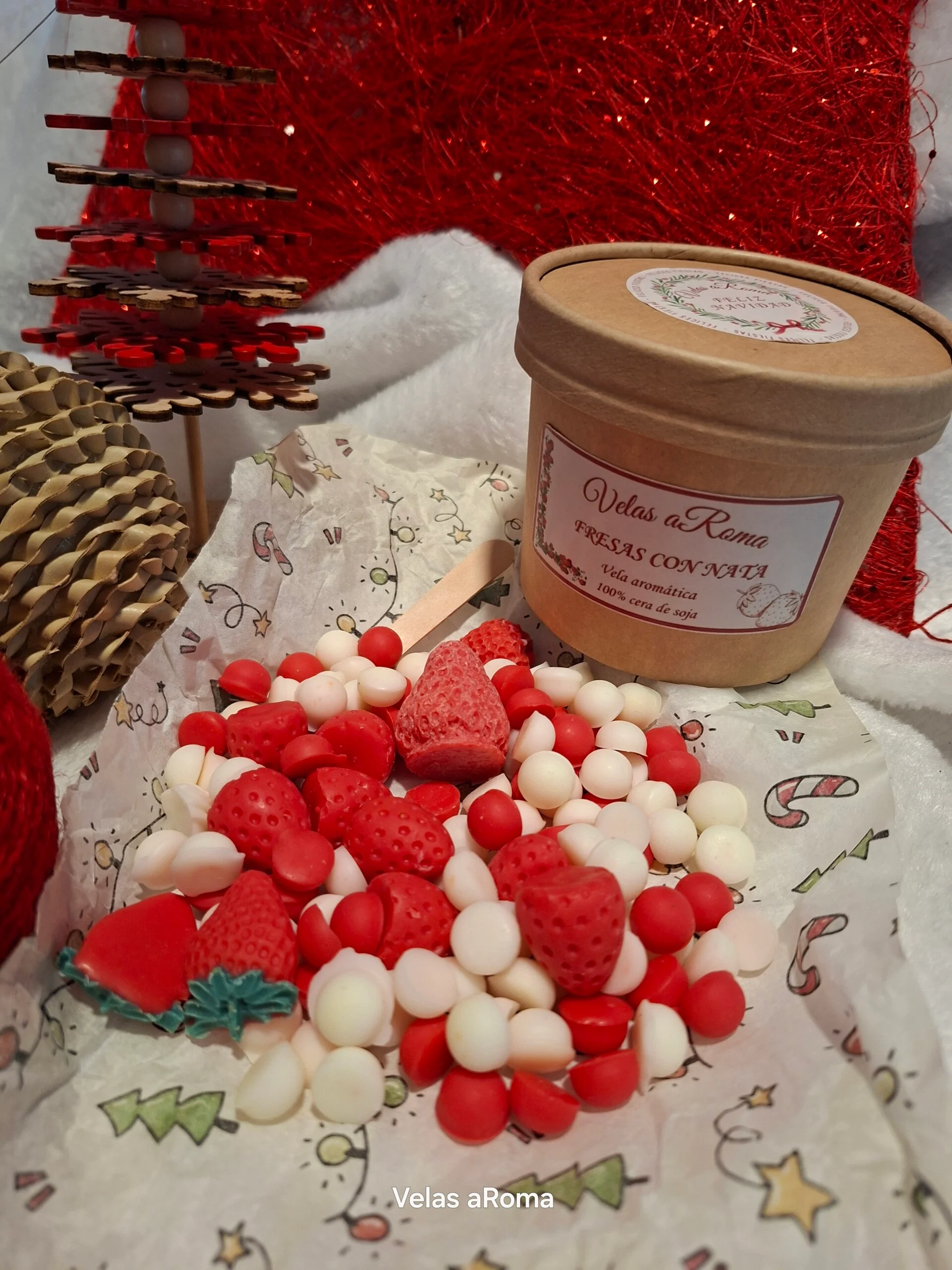 Wax melts Fresas con Nata ????